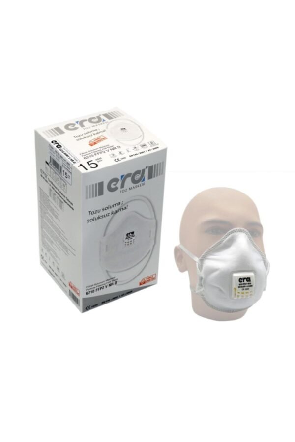 Era Toz Maskesi 6210 Ventilli Konik Ffp2 V Nr D 15 Li Paket