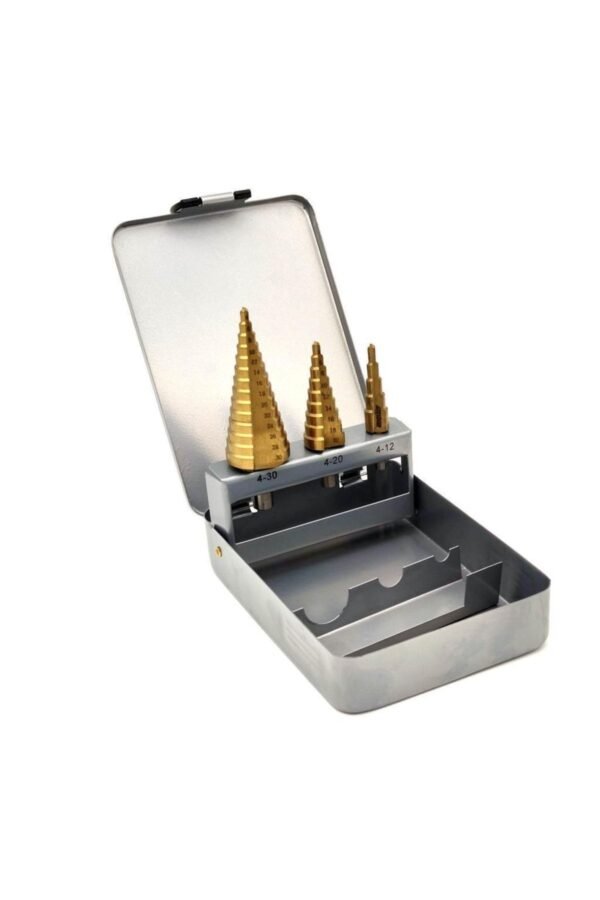530670 Kademeli Sac Delme Matkap Ucu (step Drill) 3 Parça Set