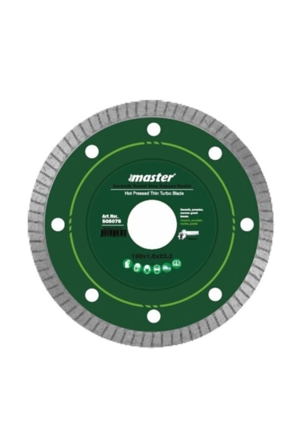 Master 180x1.8 Mm Turbo Seramik Ve Porselen Kesici Spral Ağzı 505076