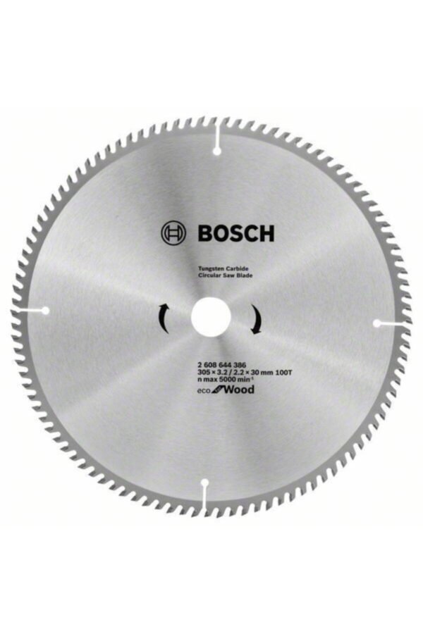 Optiline Eco 305x30 100 Diş Daire Mdf Sunta Ahşap Kesme Daire Testere Bıçağı 305x3,2/2,2x30mm