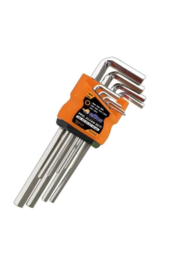 Profesyonel Tork Allen Anahtar Seti 180Mm 9Lu ets180